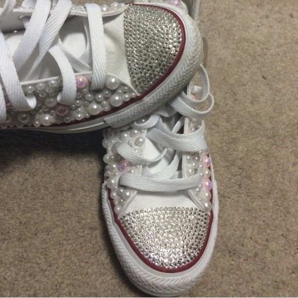 Georgeous all star converse custom made!! - Picture 3 of 3