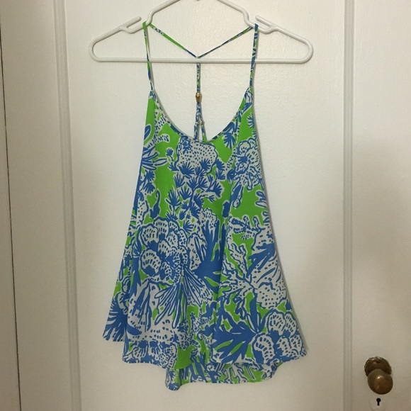 ⚡️sale! NWOT. Silk Lilly Pulitzer  tank top.