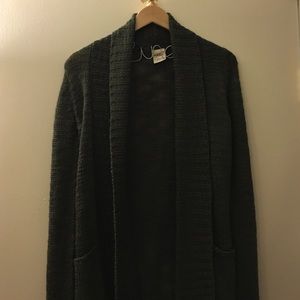 {Active} Green Knit Cardigan