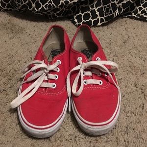 Red Vans