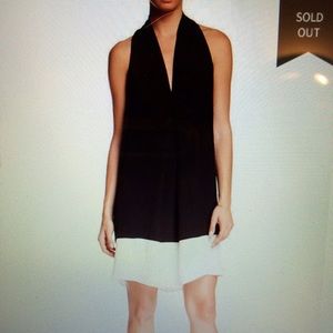 Max studio pleated dress