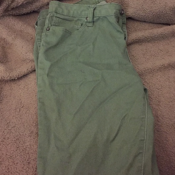 Army Green Jeans