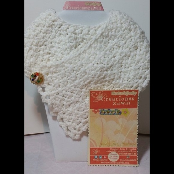 Scarf handmade with love for you, round neck