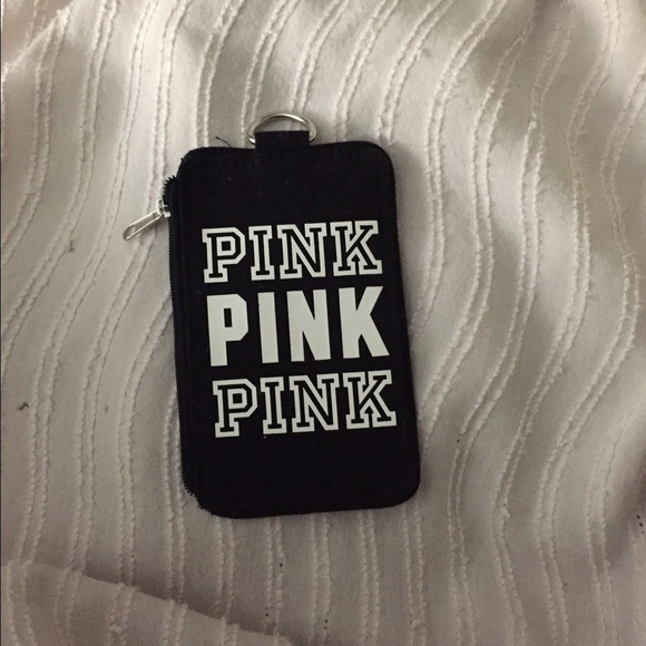 Pink ID holder