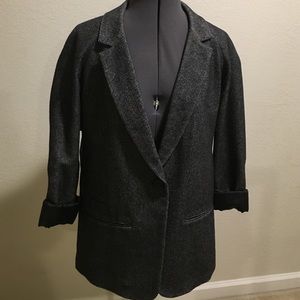 Heather Gray Boyfriend Blazer