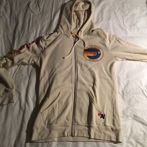white aviator nation hoodie