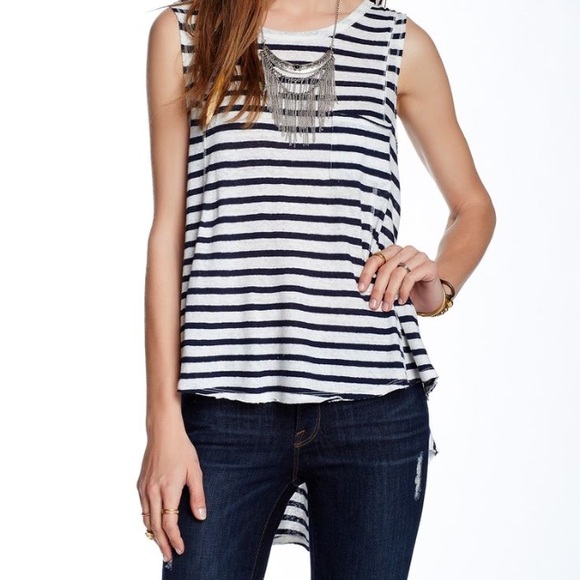 Free People Striped Beach House Tank - Picture 3 of 3