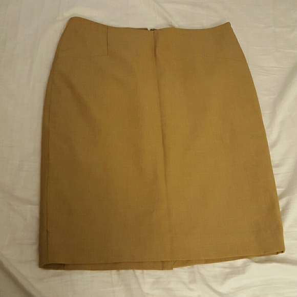 The Limited Tan/Brown Pencil Skirt