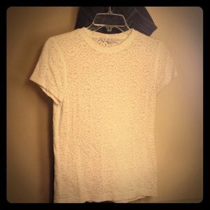 Lace tee