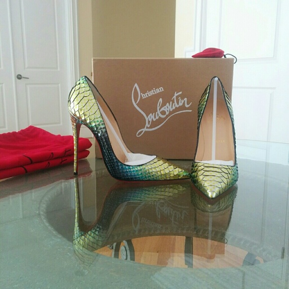 CHRISTIAN LOUBOUTIN So Kate Python Mermaid Mimosa - Picture 2 of 4