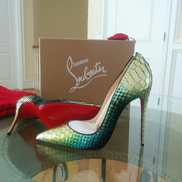 CHRISTIAN LOUBOUTIN So Kate Python Mermaid Mimosa - Picture 3 of 4