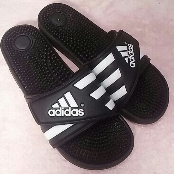 Adidas Shoes - Size 10 Women's Black ADIDAS Slides Sandals