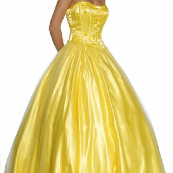 Yellow Prom Dress