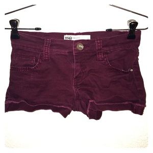 Maroon Malibu Shorts
