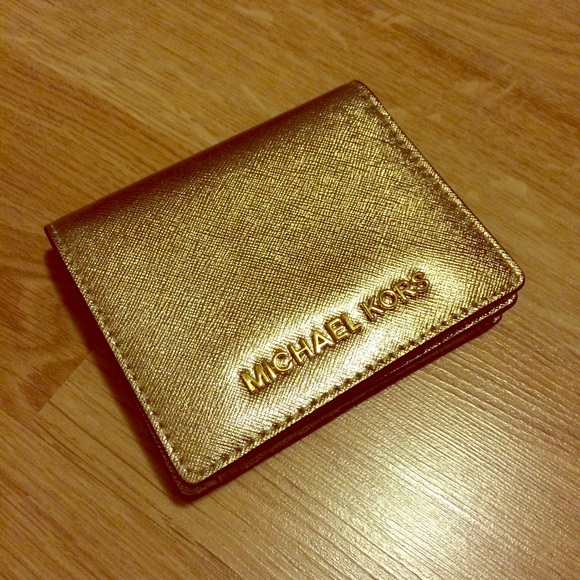 Michael Kors Jet Set Saffiano Leather Card Holder