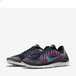 (Sold) Nike wms free 4.0 flynit running shoes