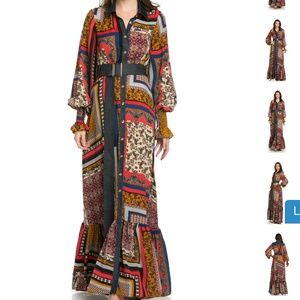 Designer TOV Holy clothing patchwork dress