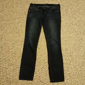 Express low rise skinny jeans