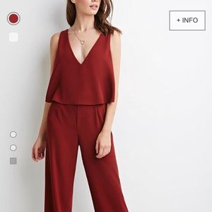 Layered crepe jumper