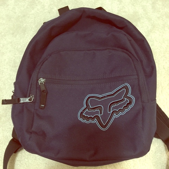 Navy blue mini FOX backpack