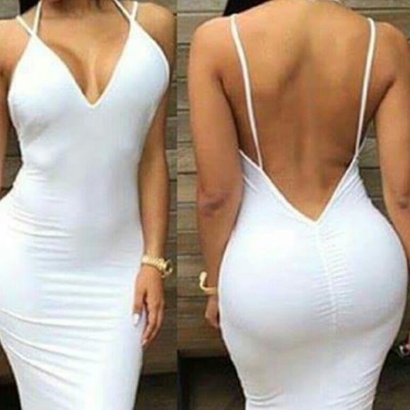 Backless dress
