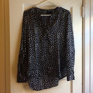 Adorable ModCloth polka dot blouse