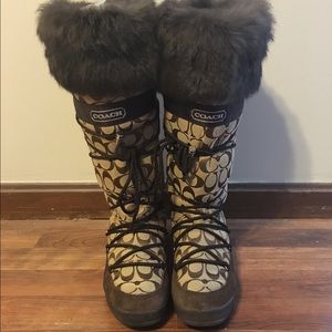 Coach snow boots