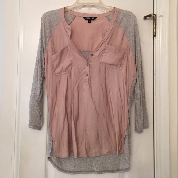 Sporty but flirty baseball style Tee