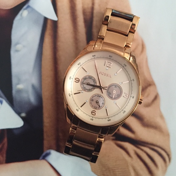 Fossil Accessories - Fossil Rose Gold BQ1073 Watch
