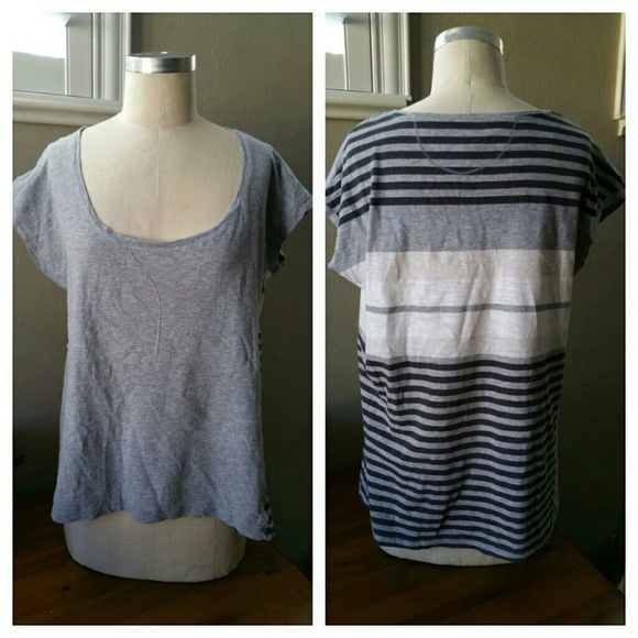 Calvin Klein Athletic Wear Roomy Gray Tee