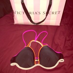 Victoria's Secret Neon Strappy Back Bathing Suit