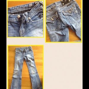 Miss Me girls size 8 jeans