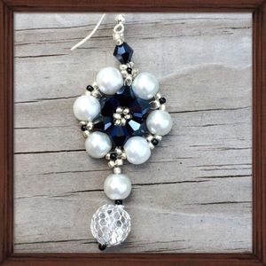 "Black Tie Affair" Earrings