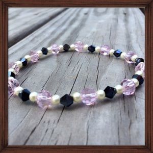 "Pretty in Pink" Anklet