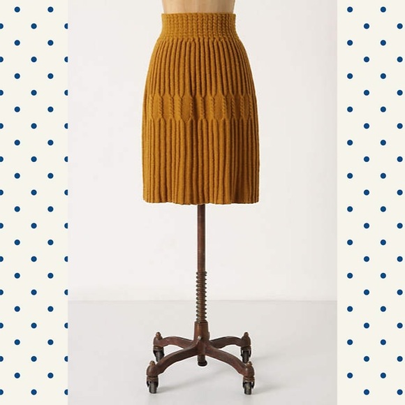Anthropologie Far Away From Close Bellevue Skirt