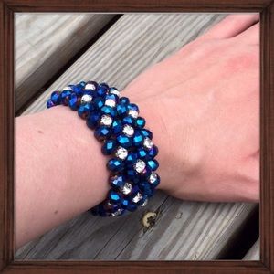 "Midnight Sky" Crystal Cuff