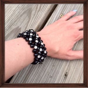 "Midnight Sky" Crystal Cuff