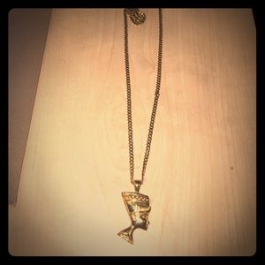 Gold Cleopatra necklace by Veritas