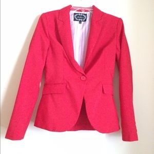 Red blazer