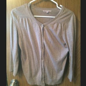 GUC Gap Crew-Neck Cardigan in Heather - Size XS