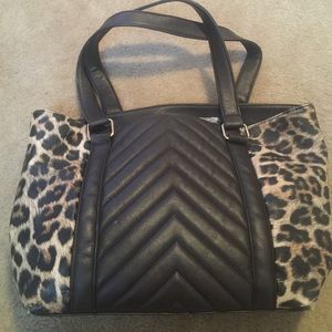 Charming Charlie cheetah print bag