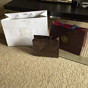 Designer shopping bags