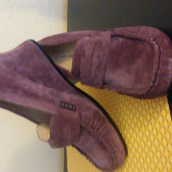 Mary jane loafer wedge