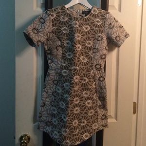 Topshop Daisy Shift Dress US 4
