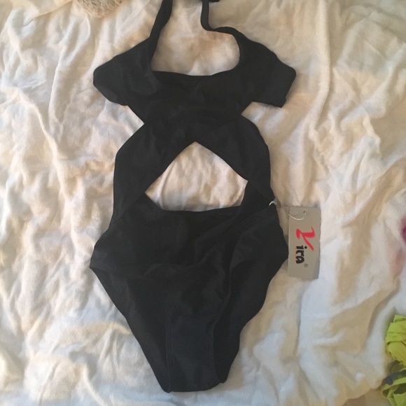 Glam Envy sexy black one piece