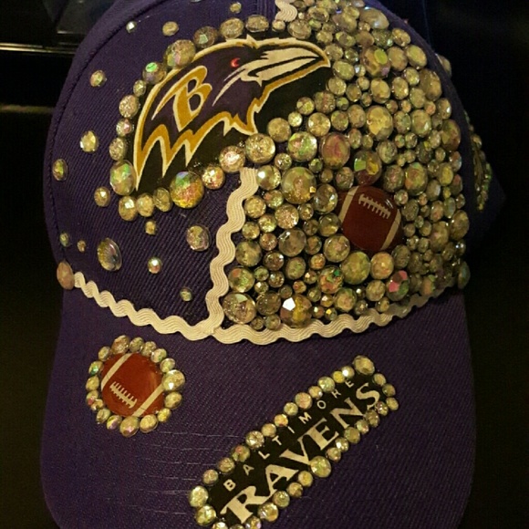 Custom Made Ravens Fan Cap - Picture 1 of 1