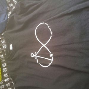 Anchor and infinity sign
