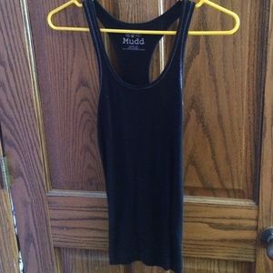 Black tank top