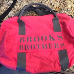 Authentic Brooks Brothers Cloth Duffle Bag