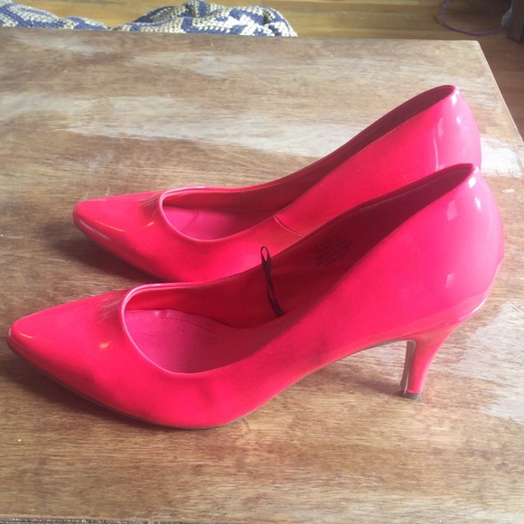 H&M Neon Pink Heels